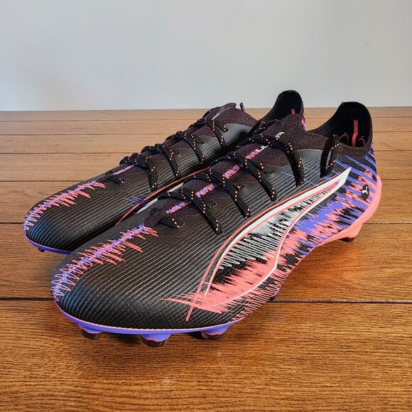 Puma Ultra 5 Ultimate Formula 1 Soccer Cleats Mens Size 8.5 Blk/Purple New $230 - Picture 3 of 9